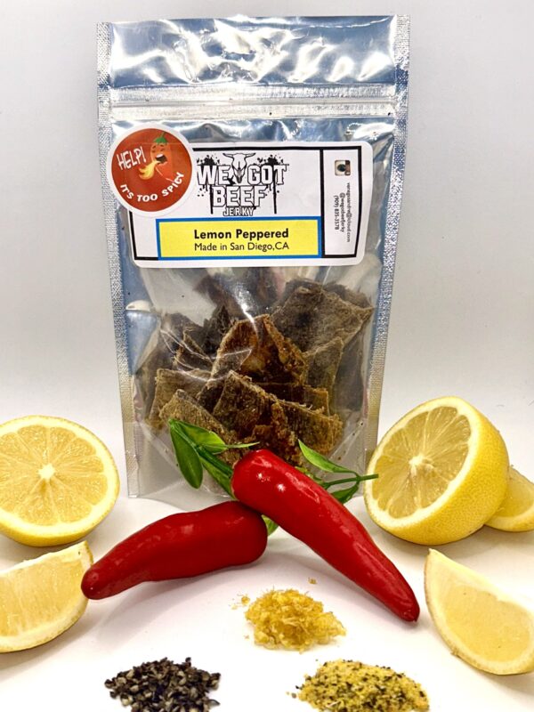 Spicy Lemon Peppered